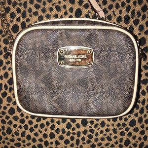 Michael Kors Brown Satchel/Crossbody bag